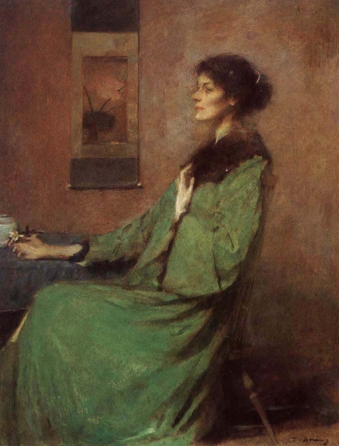 Portrait of lady holding one rose